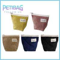 PETIBAG วินเทจ องค์กรการจัดระเบียบ เปลี่ยนกระเป๋าเงิน ที่เก็บของในบ้าน กระเป๋ากุญแจกุญแจ กระเป๋าเครื่องสำอาง ถุงเก็บสัมภาระ กระเป๋าใบรับรอง