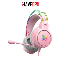 iHAVECPU HEADSET (หูฟัง) ONIKUMA X15 PRO RGB : SPECIAL EDITION PINK