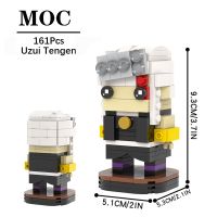 Qsv35 Moc1171อะนิเมะ Série Uzui Tengen Tijolos Demônio Slayer Moc Figura De Ação Blocko Construão Brinquedo Educo Para Crianças Presentes Amigo