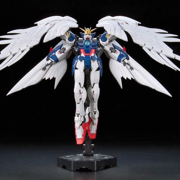 Bandai RG 17 Flying Wing Zero EW 1/144 Gundam Assembled Model Angel ...