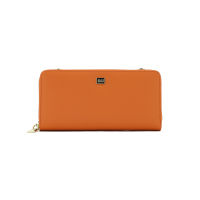 SHU LEATHER WALLET LUCKY COLOR OVERJOYED ORANGE กระเป๋าสตางค์