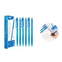 Deli Ball Pen ปากกาลูกลื่น (จำนวน 1 ชิ้น) ปากกาสีดำ ปากกาสีน้ำเงิน 0.7mm เครื่องเขียน อุปกรณ์สำนักงาน อุปกรณ์การเรียน Dailymall