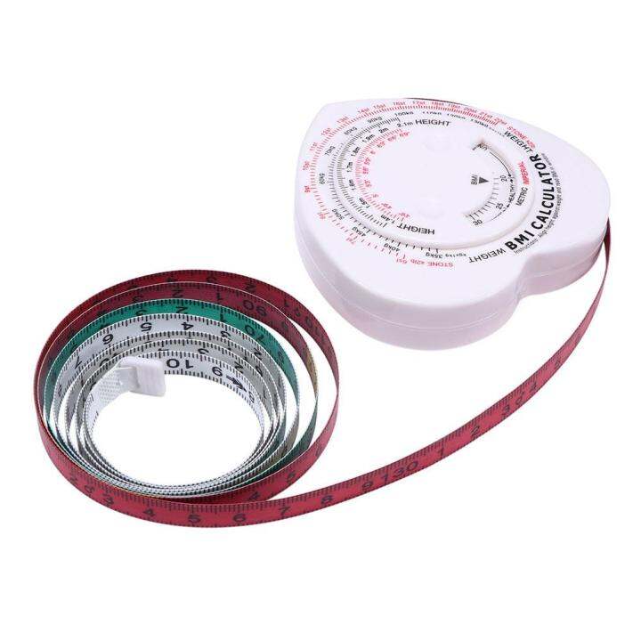 YIDIAN Mini Measure Measure BMI Body Muscle Rule Tape Body Mass Index
