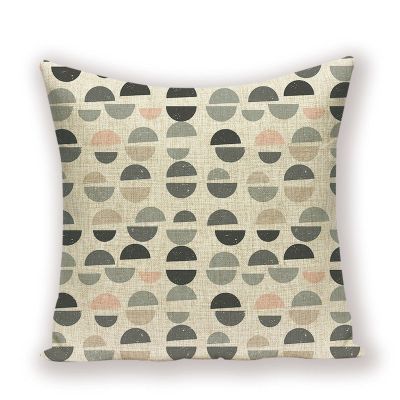 Geometric Pillow Case Nordic Home Decoration Sofa Decor Throw Pillows Covers Colourful Cushions Custom Linen Cushion Cover Cases