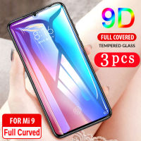 3Pcs 9D cover for xiaomi mi 9 se lite cc9e cc9 9T pro tempered glass protective film phone screen protector on glass smartphone