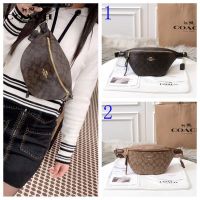 Waist Pack Female Fashion Brass Shoulder Bag Classic C Draw All Leather Large Capacity New 48740