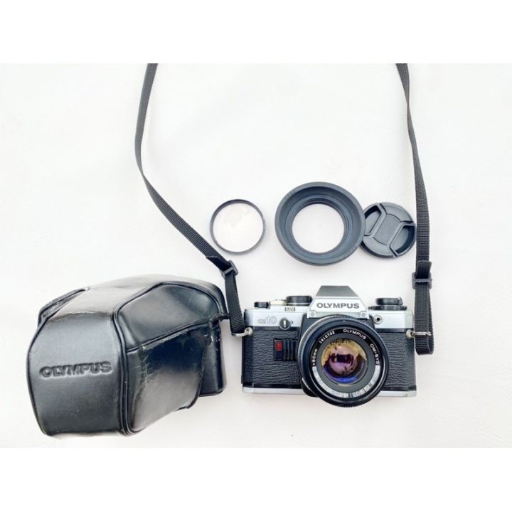 กล้องฟิล์ม-olympus-om10-พร้อมเลนส์