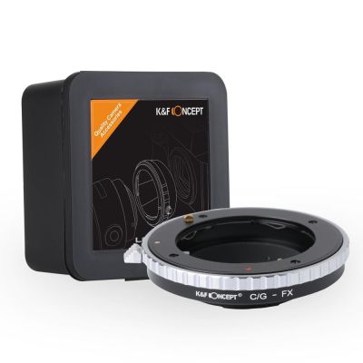 K F Concept C / G-FX Lens Adapter Lens Adapter Ring for Contax G Lens on Fujifilm X-Mount Bayonet System Camera