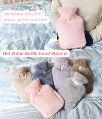 800ml Hand Warmer Winter Hot Water Bag Warm Belly Hands Feets Warmer Bed Hand Warmer Bag Keep Warm Hot Water Bottle