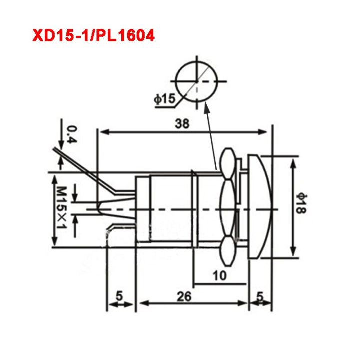 10pcs-xd15-1-pl1604-24v-220v-15mm-indicator-light-signal-light-pilot-light-bulbs-leds-hids