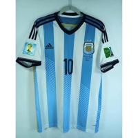 ♂✲ 2014 Argentina Home Fan Edition 10 messi Vintage Football Shirt