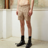 PATTRICBOYLE / ETT /  TIGER PRINT CORDUROY  SHORTS กางเกงขาสั้น ผ้าลูกฟูก ลายพิมพ์ เสือ / ETT05104PR 05