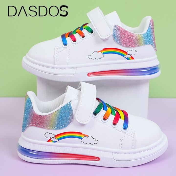 Rainbow Colorful Men's Fashion Sneaker Running Sneakers Shoes | Mayliya