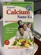 Viên uống bổ sung Calcium Nano K2 bổ sung calci vitamin D3 ngăn ngừa thiếu