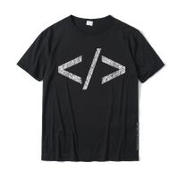 Minimal Html Tag T-Shirt Web Designer Tee Shirts Tops &amp; Tees Company Custom Cotton Mens Tshirts Leisure