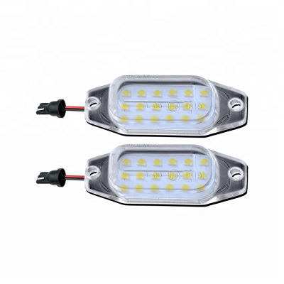 20212Pcs LED Car License Plate Light Number Lights For Toyota Prado 2010-2016 Canbus Error Free