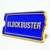 hot【DT】 Blockbuster Video Sign Pin Enamel Brooch Alloy Metal Badges Lapel Pins Brooches for Backpacks Jeans Jewelry Accessories