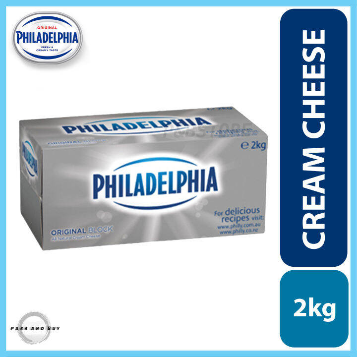 Philadelphia Cream Cheese 2kg – Cream Cheese Bar For Baking | Lazada PH