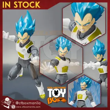 Dragon Ball Resurrection blue hair Son Goku SHF Anime Figure Model Toys  Gift 6