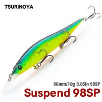 【cw】 98SP Suspending Fishing AURORA 98mm 10g 2.2m Tungsten Weight Casting Bass Pike Jerkbait Hard Bait ！