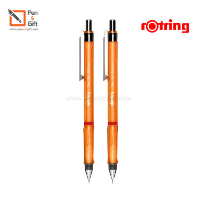 rOtring Visuclick Mechanical Pencil 2B 0.5 mm. Lead; Green, Orange - Rotring Visuclick ดินสอกด 2B ขนาด 0.5 มม. สีเขียว , ส้ม [Penandgift]