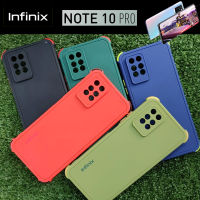 เคส ยาง TPU กันกระแทก ( คละสี) สำหรับ Infinix Note 10 Pro