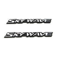 มอเตอร์ถังน้ำมันเชื้อเพลิงสติกเกอร์ถัง Pad Protector Decals ตกแต่งสำหรับ Suzuki Skywave AN250 AN400 AN650 3D ป้ายสัญลักษณ์ Decal