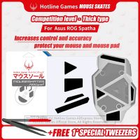 【HOT】﹉﹍卐 1 Pack Hotline Games Competition Level Skates Feet Asus Spatha 0.6mm Thickness