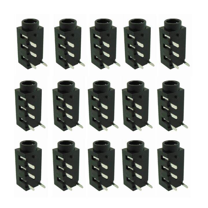 100Pcs 3.5mm Female Audio Connector 4 Pin DIP Headphone Jack Socket PJ