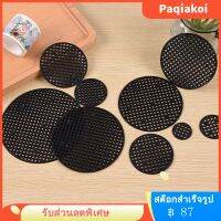 Paqiakoi 200pcs รอบดอกไม้กระถางดอกไม้ตาข่ายสะเก็ดระบายอากาศเน็ตด้านล่างระบายสำหรับอวนบอนไซ