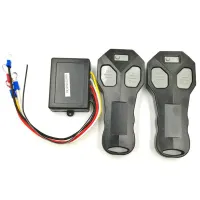 Universal Car Wireless Winch Remote Control With Twin Handset Two Matched Transmitters