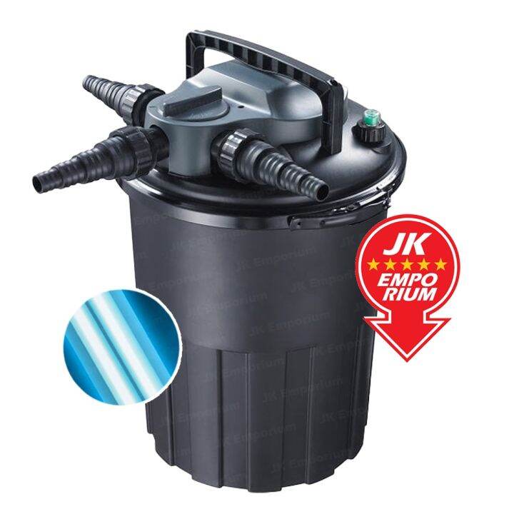 Jebao Outdoor Pond Pressure Bio Filter With UV Light Sterilizer Penapis