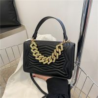 [Free ship] version of the chain square bag 2022 summer new simple casual foreign style Messenger portable shoulder