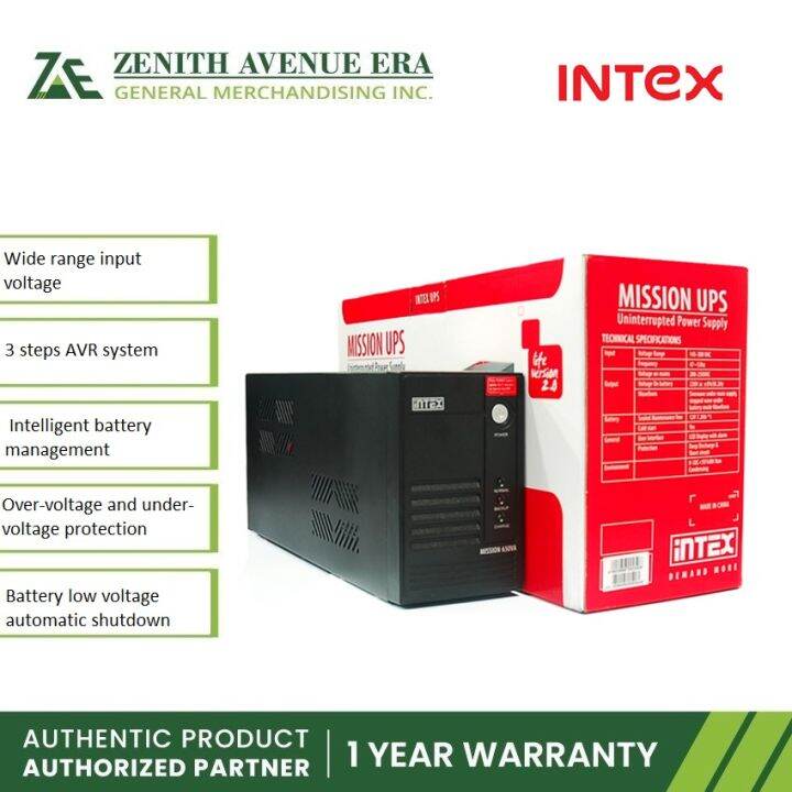 Intex 1500 VA Black Power Supply Units POWER SUPPLY UNIT PSU Lazada PH