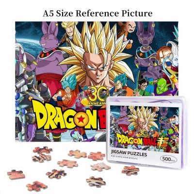 Dragon Ball Super Beerus, Goten Wooden Jigsaw Puzzle 500 Pieces Educational Toy Painting Art Decor Decompression toys 500pcs