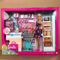 ☋ Pete Wallace Barbie supermarket shoppings social interaction experience life girl children play toys