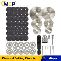 CMCP Diamond Cutting Discs Metal Saw Blade Set Cutting Tool Saw Blades for Dremel Metal Cutter Power Tools 30-60pcs Hand Tools