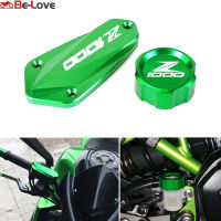 สำหรับ KAWASAKI Z1000 Z1000R 2011-2020 2021อุปกรณ์เสริมรถจักรยานยนต์ด้านหน้าและด้านหลังเบรคกระบอกสูบ Master Reservoir ฝาครอบ Cap