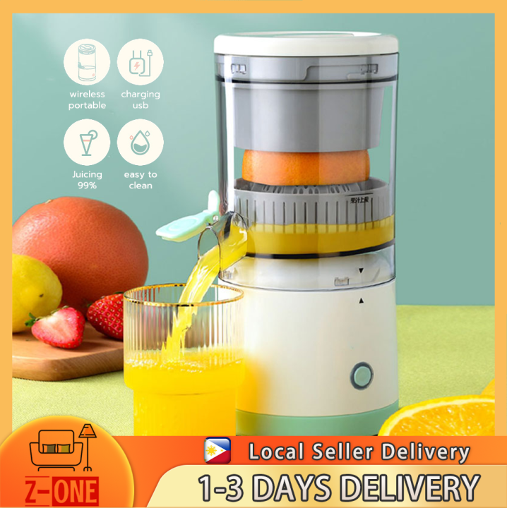Wireless Electric Citrus Juicers Fruit Extractors Portable Orange Lemon Juicer Squeezer USB