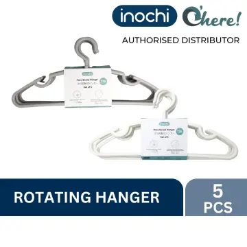 Merrick Hangers, Swivel, Plastic - 3 hangers