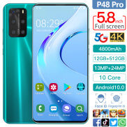 2022 điện thoại giá siêu rẻ P48 Pro mới 5