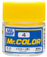 Mr.Color   Yellow code  C-4 Mr.hobby