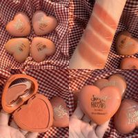 No.81128 คิส บิวตี้ ปัดแก้มสีพีชรูปหัวใจ Kiss Beauty Sweet Heart Blusher แก้มระเรื่อดูสุขภาพดี ธรรมชาติมากๆเลยค่ะ