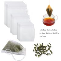 50/100pcs Non-woven Fabric Tea Bags Tea Filter Bags for Spice Disposable Tea Bags Heal Seal Spice Filters Teabags