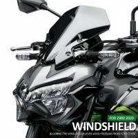 อุปกรณ์เสริมใหม่สำหรับ KAWASAKI Z900 Z 900 Z650 2020 2021 2022 2023มอเตอร์ไซค์อุปกรณ์เสริมกระจกบังลมที่บังแดดหน้ารถยนต์แบบสปอร์ต