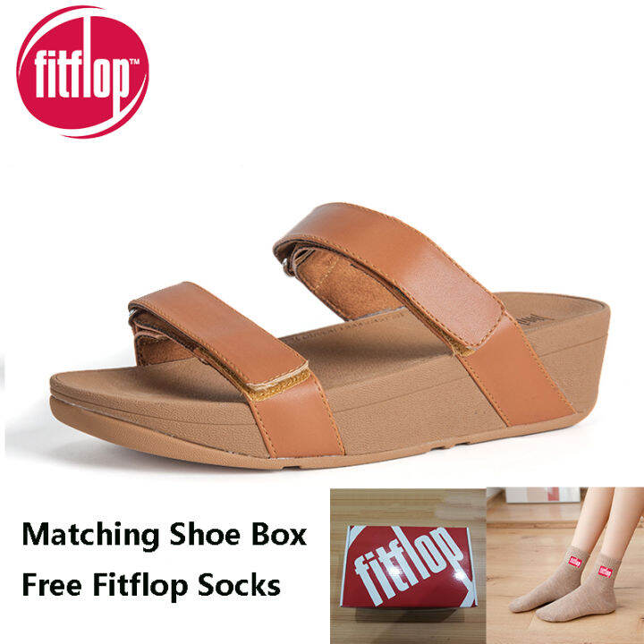 รองเท้าแตะ Fitflops สำหรับผู้หญิง,รองเท้าแตะหนังสไลด์ K04 Lazada.co.th