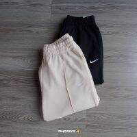 N Beige/Black Fleece Sportswear Essential Pants (BV4090)