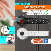 ล็อคดิจิตอล ลูกบิดประตูดิจิตอล สมาร์ทล็อค ล็อคลายนิ้วมือ Smart lock ล็อคประตูสวิง Digital Door lock กลอนประตูดิจิตอล ลายนิ้วมือ / รหัสผ่าน