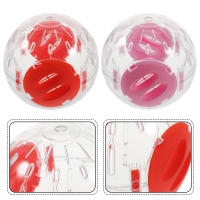 BLENASHOP 2pcs Clear Hamster Ball Hamsters Hamsters ออกกำลังกายบอลวิ่ง Ball Hamster Toy