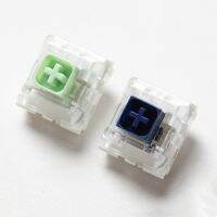 Novelkey Kailh กล่องสวิตช์ครีมหยกสีกรมท่าคริสตัลสีขาวสีแดงน้ำตาลดำชมพูสวิทช์ SMD RGB สำหรับคีย์บอร์ดแบบกลไก Mx